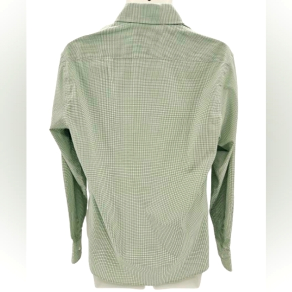 Bonobos Wrinkle Free Slim Cut Men's Longsleeve Dress Shirt Spring Green - Picture 2 of 7